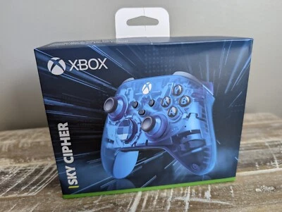 NEW ✹ Xbox One Series X ✹ BLUE SKY CIPHER ✹ SPECIAL EDITION WIRELESS CONTROLLER - Image 1 of 4