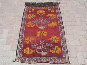 Anatolian Kilim rug, Geometric design Kilim, Runner Kilim, Handmade wool kilim - Picture 1 of 10