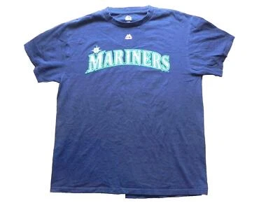 Seattle Mariners Shirt Adult Large Robinson Cano #22 MLB Majestic Sportswear Men - Image 1 of 4