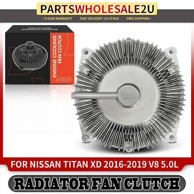 Nuevo embrague ventilador radiador para Nissan TITAN XD 2016-2017 2018-2019 V8 5,0 L Foto 1 de 4