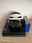 Ps4 Slim 500gb 1 Controller, 3 Games And Playstation Vr