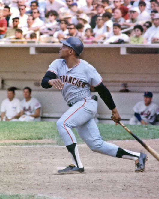 1966 San Francisco Giants WILLIE MAYS Glossy 8x10 Photo Print Poster HOF 79 - Image 1 of 1