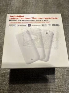 Switchbot IP65 3 Pack Indoor Outdoor Thermo Hygrometer With Alexa & Smartphones - Picture 1 of 4