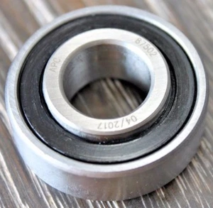 Premium 87502 Ball Bearing 15mm Bore w/1 Felt Seal & 1 Metal Shield,12.7mm Width - Picture 1 of 5
