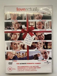 Love Actually Christmas Movie (DVD, 2004) Region 2 & 4 PAL - FREE TRACKED POST - Picture 1 of 6