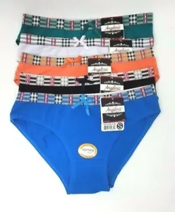 Angelina 5 pairs Ladies Underwear, Assorted Colors, Size: S - Picture 1 of 2