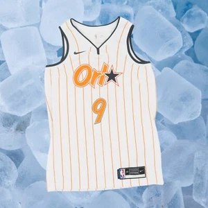 Nikola Vučević Orlando Magic White Orange Nike Swingman Jersey Sz 40 Small - Picture 1 of 10