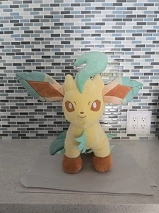 Leafeon Pokémon Build-A-Bear Workshop 13” Stuffed Plush Eeveelution READ DESCRIP - Picture 1 of 15