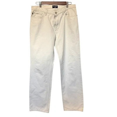 Pantalones de mezclilla Polo Jeans Co Ralph Lauren crema - para mujer - talla 10/31 - 100 % algodón Foto 1 de 4