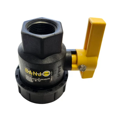 Banjo Full Port Single Union Valve 3/4" FNPT - UV075FP - Image 1 of 4