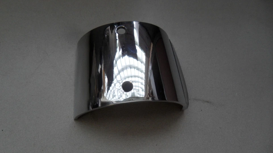 NOS 1958 58 Oldsmobile Super 88 Tail Light Fuel Trim Bezel 5949104 02DB3 Olds IL - Image 1 of 4