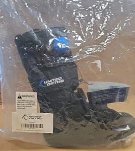 Bota de fractura United Ortho Short Air Cam Walker, pequeña, negra unisex  - Imagen 1 de 4