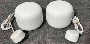 (2) Google Nest H2D AC2200 Mesh WiFi Routers - Picture 1 of 2