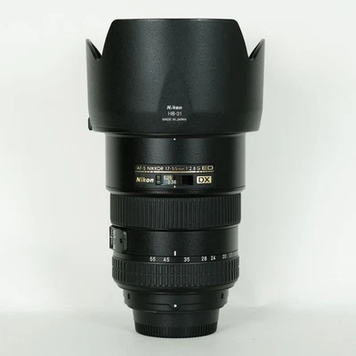 Nikon AF S DX Zoom Nikkor 17 55mm f 2 8G IF ED Lens Japan Pro Style Plus - Image 1 of 4