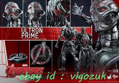 New Hottoys 1/6 MMS284 Ultron Prime  Action Figure Model Toys - Image 1 of 4
