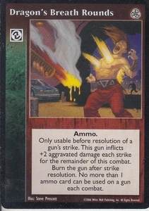 Dragon's Breath Rounds VTES CCG - choose your version - Picture 1 of 6