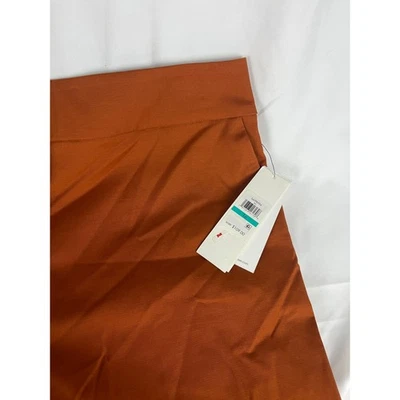 Pantalones de vestir para mujer Calvin Klein Whitney pierna ancha cobre talla 16 nuevos con etiquetas Foto 1 de 4