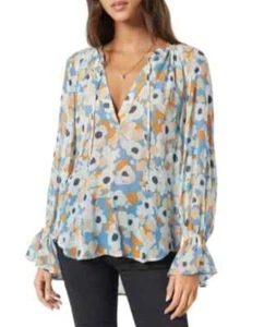 Joie Floral Fields Boho Bauern Bluse Top Landhaus Kern Damen XXL Neu. - Bild 1 von 16