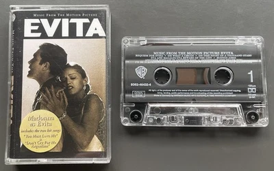 Evita Music From The Motion Picture Cassette Tape Hype Sticker - Image 1 of 2
