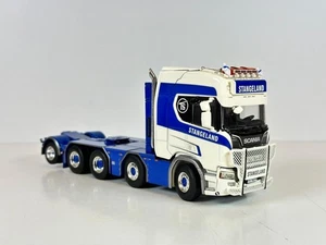 WSI truck models, Scania R Highline I CR20H 8X4 + Add On Axle , STRANGELAND - Picture 1 of 12