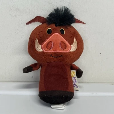 Плюшевая мини-фигурка Hallmark Itty Bittys Disney Lion King Pumbaa 4 дюйма - Изображение 1 из 4