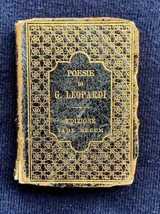 Poesie di Giacomo Leopardi - Firenze Barbera 1899 Edizione Vade Mecum -Minuscolo - Foto 1 di 4