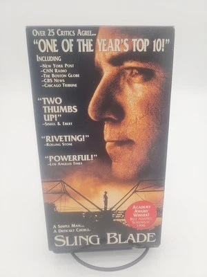 Sling Blade (VHS, 1997) Billy Bob Thornton 90s Movie  - Image 1 of 4