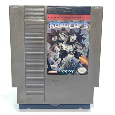 RoboCop 3 (Nintendo Entertainment System, 1992) NES Authentic Tested READ - Image 1 of 4