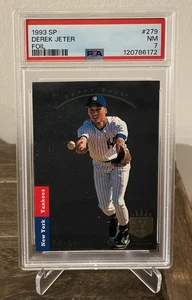 1993 SP Derek Jeter Foil #279 Rookie RC PSA🔥 - Picture 1 of 2