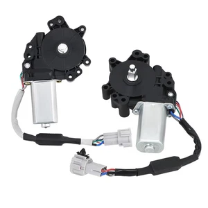 Left & Right Front Window Motor For Nissan Armada Titan For Infiniti QX56 04-13 - Picture 1 of 10