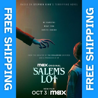 Salem's Lot (2024) Blu-Ray *FREE TRACKED Horror Movie Full HD All Region NEW - Image 1 of 4