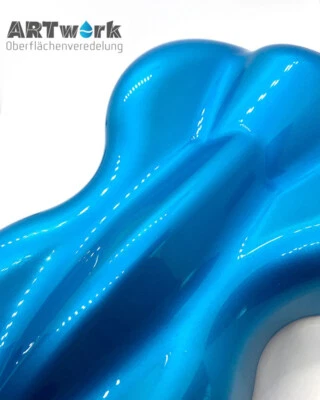 Effektlack Lasur Candylack Blue / Blau 1 Liter spritzfertig für Lackierpistole - Bild 1 von 2