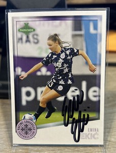 Signed 2023 Parkside Collection Vol. 1 Emina Ekic   Racing Louisville FC - Auto