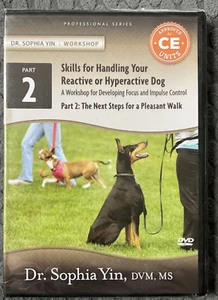 Skills for Handling Your Reactive or Hyperactive Dog: A Workbook DVD - New Y - Picture 1 of 2