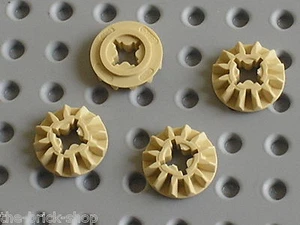 Zahnräder Lego Technic hellbraun Zahnrad 12 Zähne Fase Ref 6589 / 42009 8043 76042 8110 - Bild 1 von 1