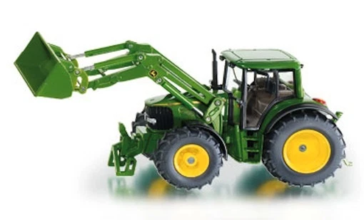 NEW FARMER SIKU 3652 John Deere 6820 Tractor 1:32 & Front Loader Diecast Model  - Image 1 of 1