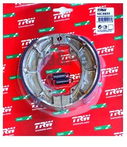 Zapatas de freno trasero para Kawasaki KX 125 1974-82 - TRW-Lucas brake shoes MCS855 - Imagen 1 de 1