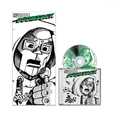 MF DOOM Operation Doomsday CD Longbox 1/1500 25th Anniversary Sketch Edition NEW - Image 1 of 4