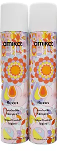 Amika Fluxus Touchable Hairspray 8.2 Oz / 270 ml - "Set of 2" - Picture 1 of 1