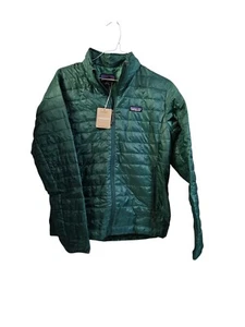 Patagonia Nano Puff Jacket for Men Small Conifer Green 84212 - Picture 1 of 2