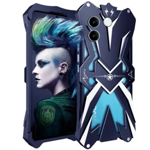 Powerful Metal Armor Shockproof Case For vivo Y200 T2 V29 Pro Y53s Y78 Y35 + Y77 - Picture 1 of 26