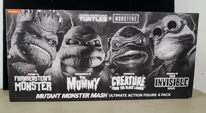 NECA Universal MonstersX TMNT Mutant Monster Mash confezione multipla - Foto 1 di 7