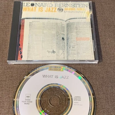 LEONARD BERNSTEIN What Is Jazz JAPAN MAIL ORDER-ONLY CD FCCP93008 The CD Club Foto 1 de 4