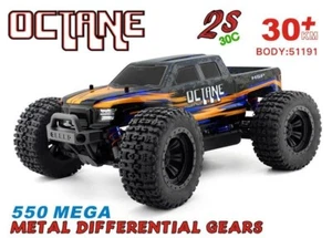 HSP OCTANE Brushed RC CAR MONSTER TRUCK 2S LiPo Remote Control RC RTR w Battery - Picture 1 of 19