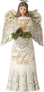Figura de ángel Heartwood Creek Jim Shore Gentle are Winter's Woodlands 6001409FD - Imagen 1 de 4