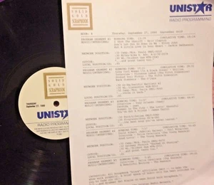 RADIO SHOW 9/27/90 SEPT GOLD: ERIC CLAPTON, ELTON JOHN, JACKIE DeSHANNON,HOLLIES - Picture 1 of 1