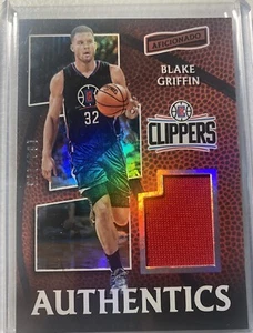 2016-17 Panini Aficionado Authentics #’d 162/175 Blake Griffin #1 Clippers/Nets - Picture 1 of 3
