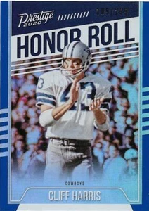 2020 PANINI PRESTIGE HONOR ROLL XTRA POINTS BLUE #HR-CH CLIFF HARRIS 109/299 - Picture 1 of 1
