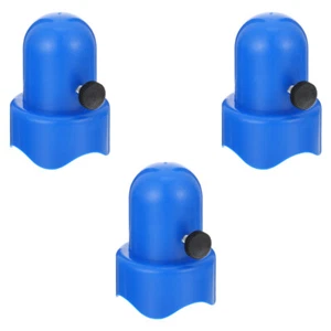 3 Sets Cap Trampoline Enclosure Pole End Caps Replacement Parts Rod Cover - Picture 1 of 12