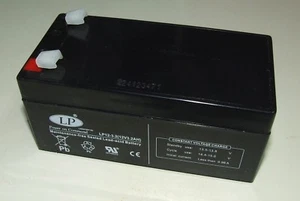 12V 3,4Ah Batterie Vlies/Gel passend bei MZ TS 125-150, ETZ 251-301 ,Simson AWO - Bild 1 von 1